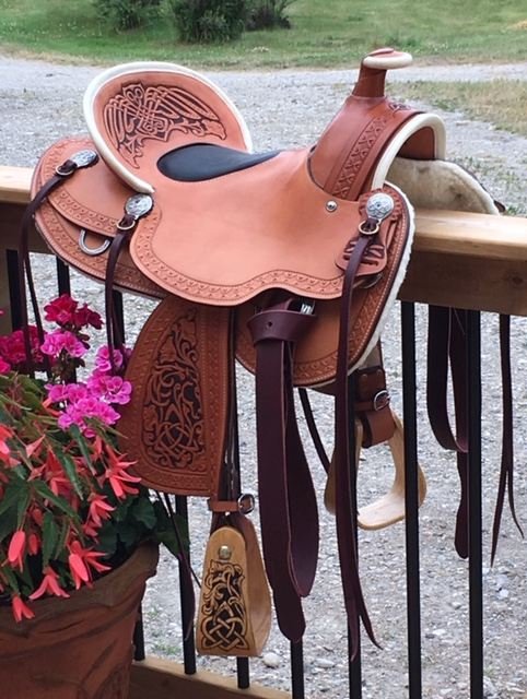 Jean Abernethy custom built saddle